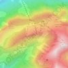 Mappa topografica Le Grand Mottay, altitudine, rilievo