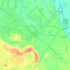 Mappa topografica Five Corners, altitudine, rilievo