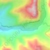 Mappa topografica El 8, altitudine, rilievo