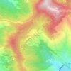 Mappa topografica San Romolo, altitudine, rilievo