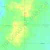 Mappa topografica Corning, altitudine, rilievo