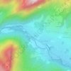 Mappa topografica Soney, altitudine, rilievo
