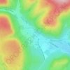 Mappa topografica Château Wagenbourg, altitudine, rilievo