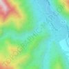 Mappa topografica Guayacán, altitudine, rilievo