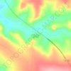 Mappa topografica Pouso Alegre de Baixo, altitudine, rilievo