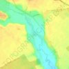 Mappa topografica Corbeanca, altitudine, rilievo