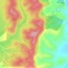 Mappa topografica Yarra Ridge, altitudine, rilievo