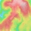 Mappa topografica Kleiner Klettnitzberg, altitudine, rilievo