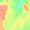 Mappa topografica Calabasa, altitudine, rilievo