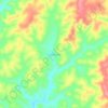 Mappa topografica Vasques, altitudine, rilievo