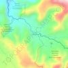 Mappa topografica La Suiza, altitudine, rilievo