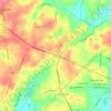 Mappa topografica Kaolin, altitudine, rilievo