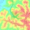 Mappa topografica Forest Circle, altitudine, rilievo
