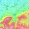 Mappa topografica Lautern, altitudine, rilievo