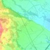 Mappa topografica Brianco, altitudine, rilievo