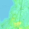 Mappa topografica Sandbrink, altitudine, rilievo
