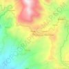 Mappa topografica Gandew, altitudine, rilievo