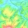 Mappa topografica Mott's Hill, altitudine, rilievo