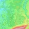 Mappa topografica Wies, altitudine, rilievo