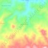 Mappa topografica Vereda Jericó, altitudine, rilievo