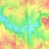 Mappa topografica Le Bariolet, altitudine, rilievo