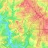Mappa topografica Elizabeth Heights, altitudine, rilievo