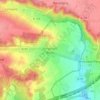 Mappa topografica Forges-les-Bains, altitudine, rilievo
