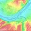 Mappa topografica L'Île aux Loisirs, altitudine, rilievo