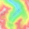 Mappa topografica Jasse des Planes, altitudine, rilievo