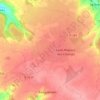 Mappa topografica Les Châtaigniers, altitudine, rilievo