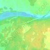 Mappa topografica Nestow, altitudine, rilievo