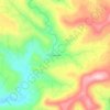 Mappa topografica Despraiado, altitudine, rilievo