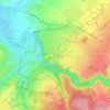 Mappa topografica Orbigny, altitudine, rilievo