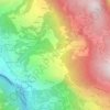 Mappa topografica Salirod, altitudine, rilievo