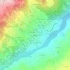 Mappa topografica Beduzzo, altitudine, rilievo