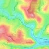 Mappa topografica Moulin de Massalès, altitudine, rilievo