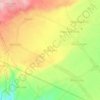 Mappa topografica Altura Bata, altitudine, rilievo