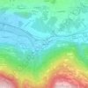 Mappa topografica Boffetto, altitudine, rilievo