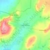 Mappa topografica Lower Brailes, altitudine, rilievo
