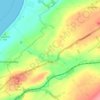 Mappa topografica Allerby, altitudine, rilievo