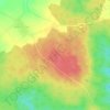 Mappa topografica Steinplatte, altitudine, rilievo