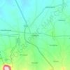 Mappa topografica Nippani, altitudine, rilievo