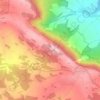 Mappa topografica Görauer Anger, altitudine, rilievo