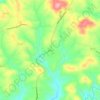 Mappa topografica Check, altitudine, rilievo