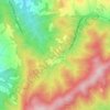 Mappa topografica Il Torrino, altitudine, rilievo