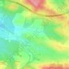 Mappa topografica Lo Moli, altitudine, rilievo