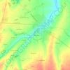 Mappa topografica Les Pierres Bures, altitudine, rilievo