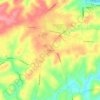 Mappa topografica Ercildoun, altitudine, rilievo
