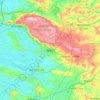 Mappa topografica Wells, altitudine, rilievo