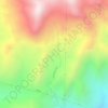 Mappa topografica Dopo, altitudine, rilievo